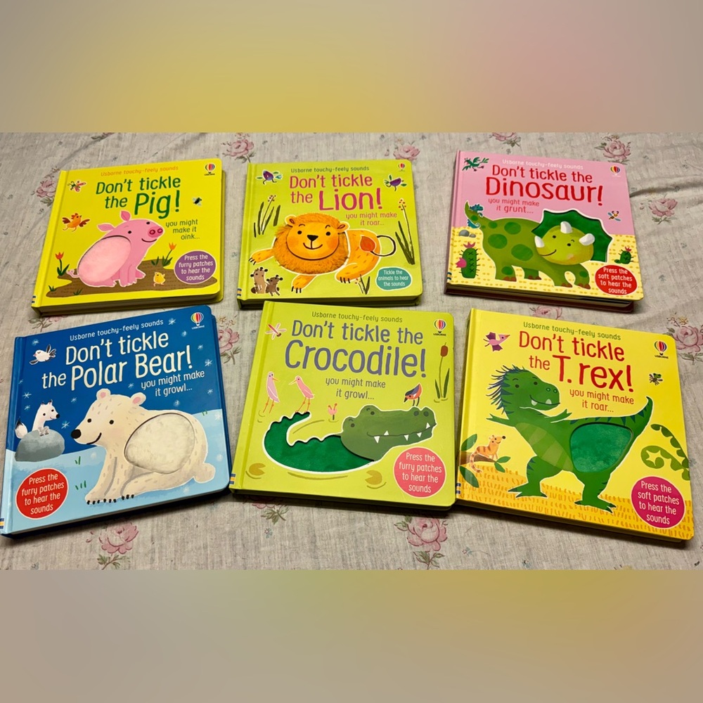 Usborne Don't Tickle the Animal Book Set - Multicolor